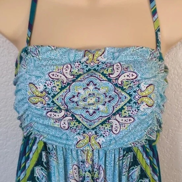 Soma Size M  Jersey Maxi Dress Removable Multiway Straps - Picture 3 of 5